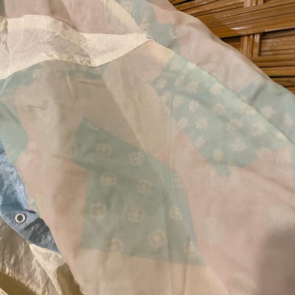 Vintage Otello Pelle 80s Pastel Lightning Windbreaker Jacket Size L Hong Kong - Picture 5 of 13